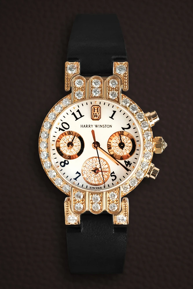 Premier Chronograph Mother-of-Pearl and Diamonds