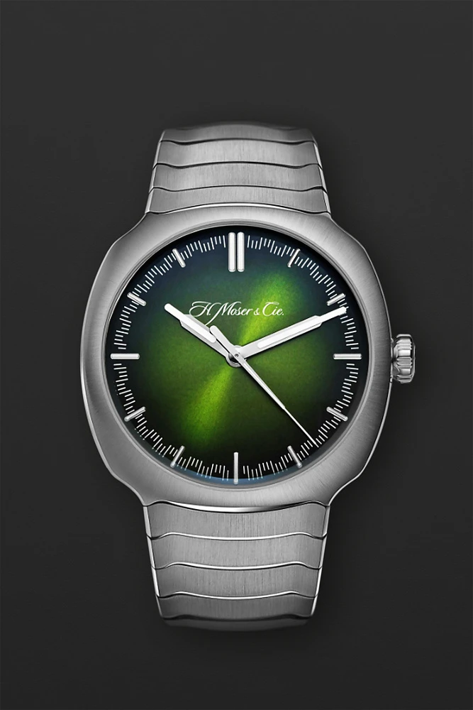 Streamliner Centre Seconds Matrix Green