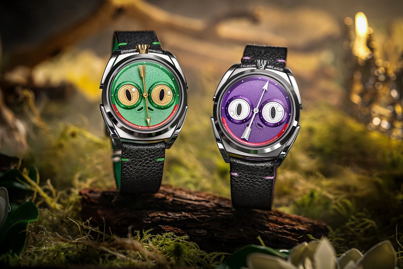 Unfrogettable Purple Dial